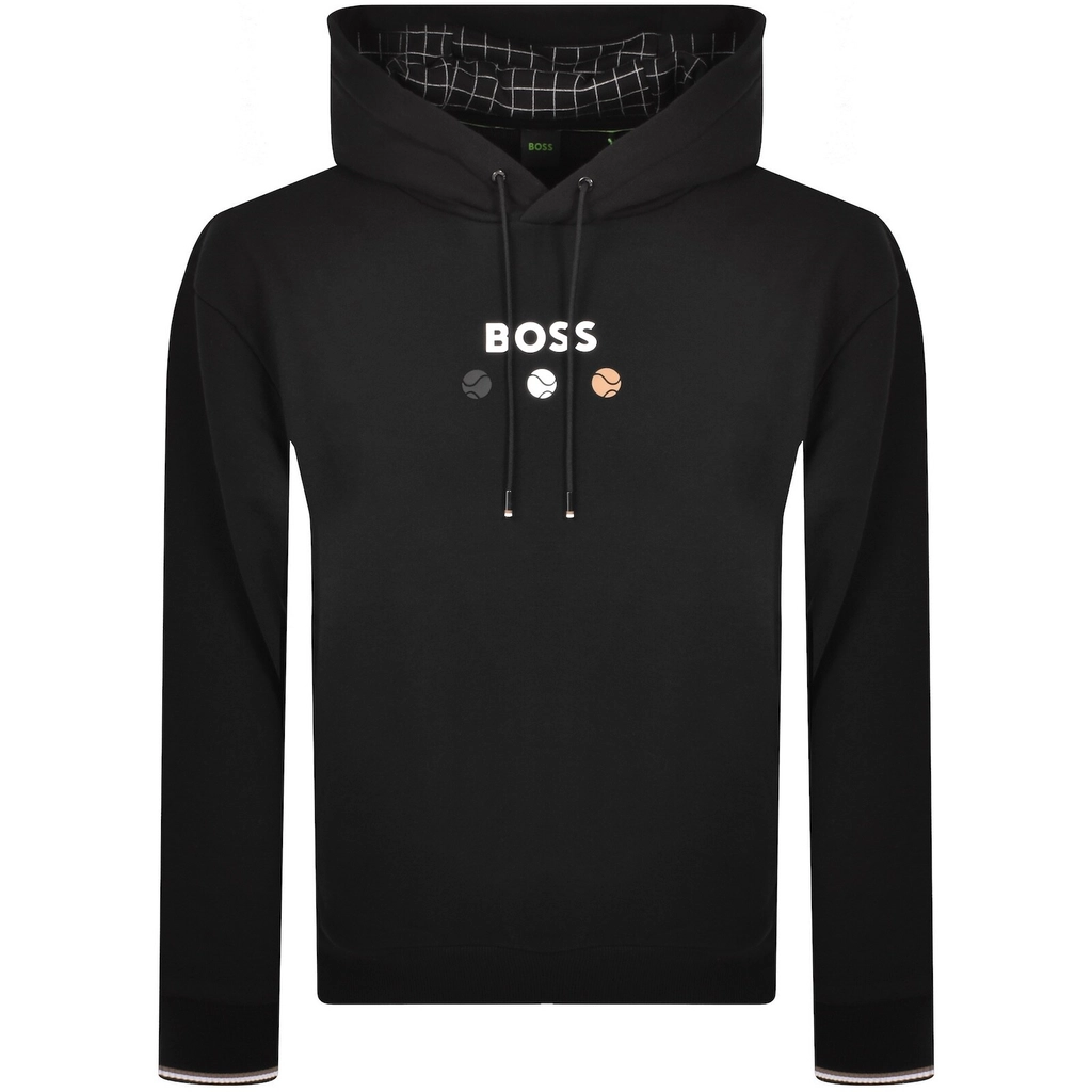 Boss Athleisure BOSS Open Hoodie Black